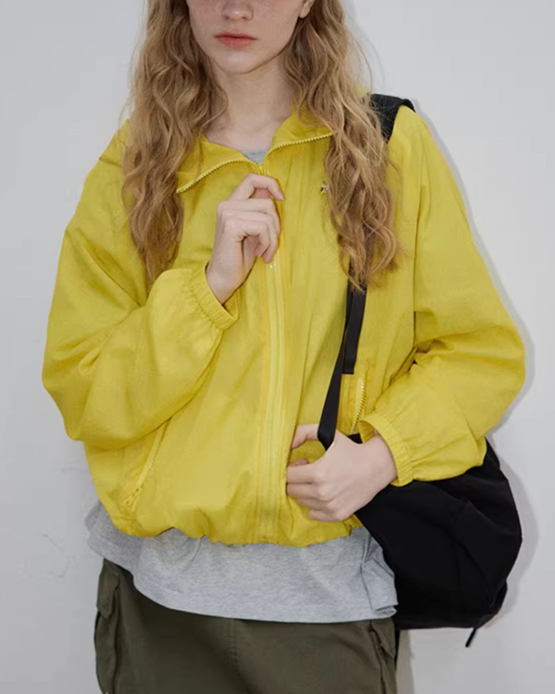 Nylon Short Hooded Jacket JK092 – DITEE