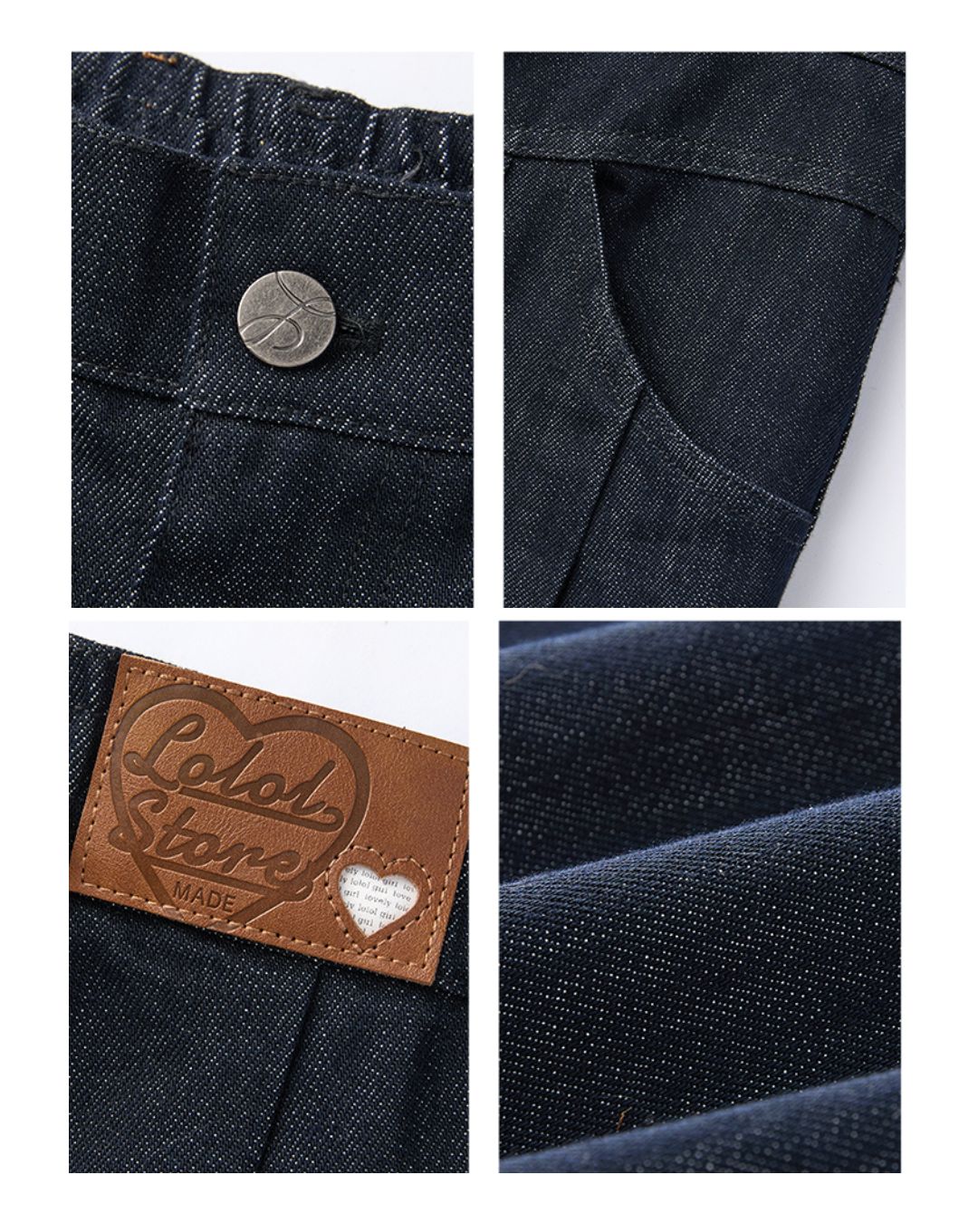 Wide Leg Classic Jeans DP002