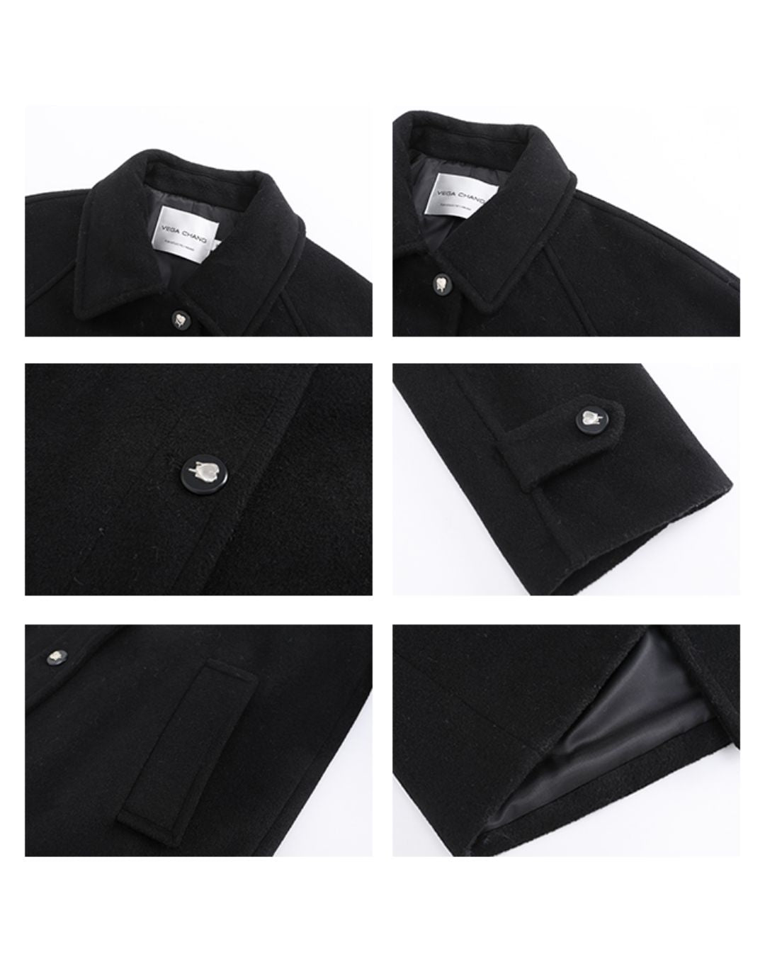 Brushed Bal Collar Coat CT012