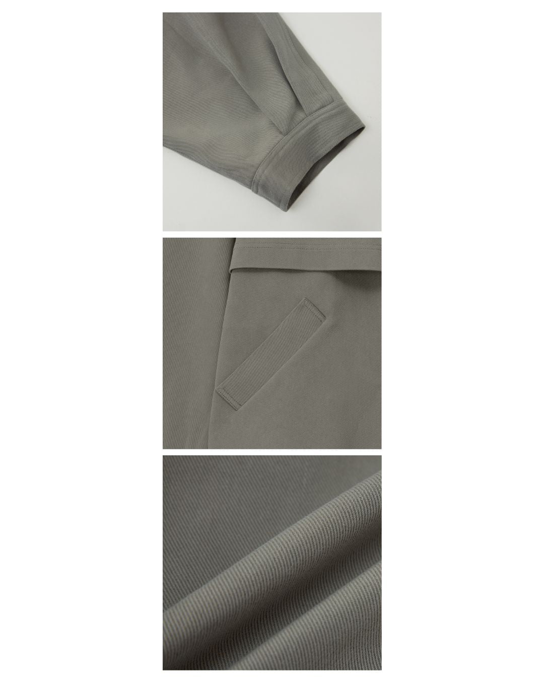 Stand Collar Drawstring Jacket JK018