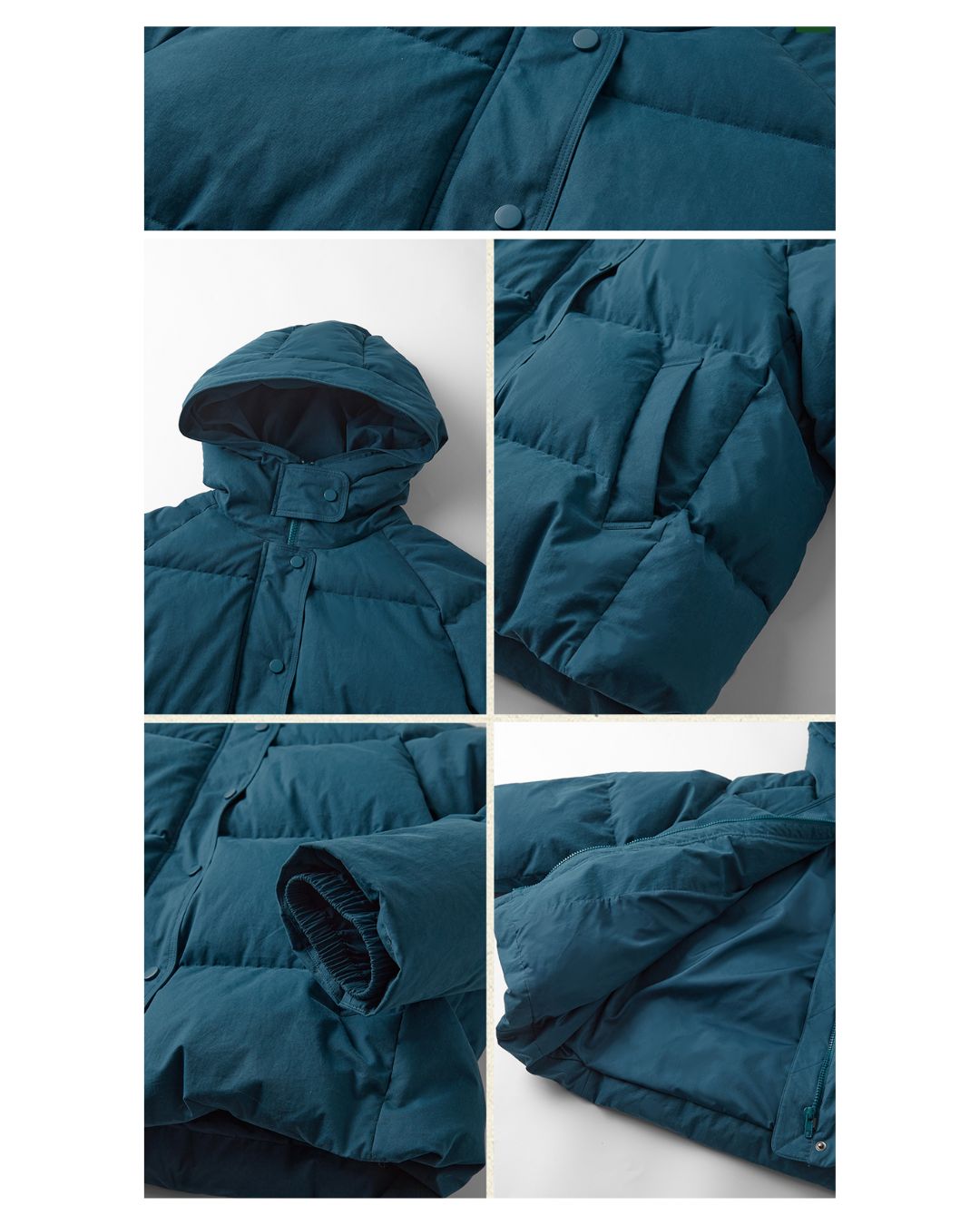Casual Hooded Down Jacket JK063