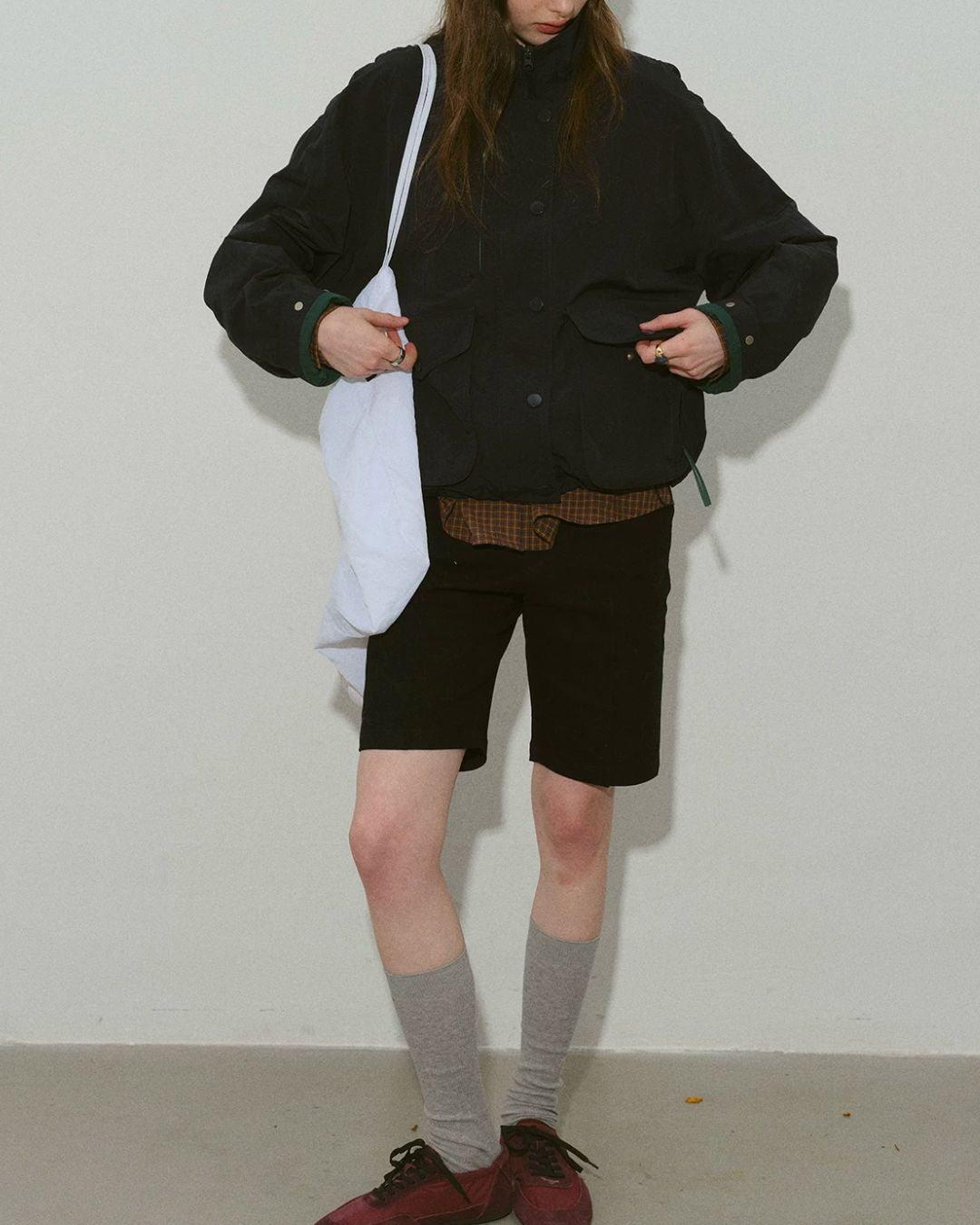 Basic Straight Half Pants SP004