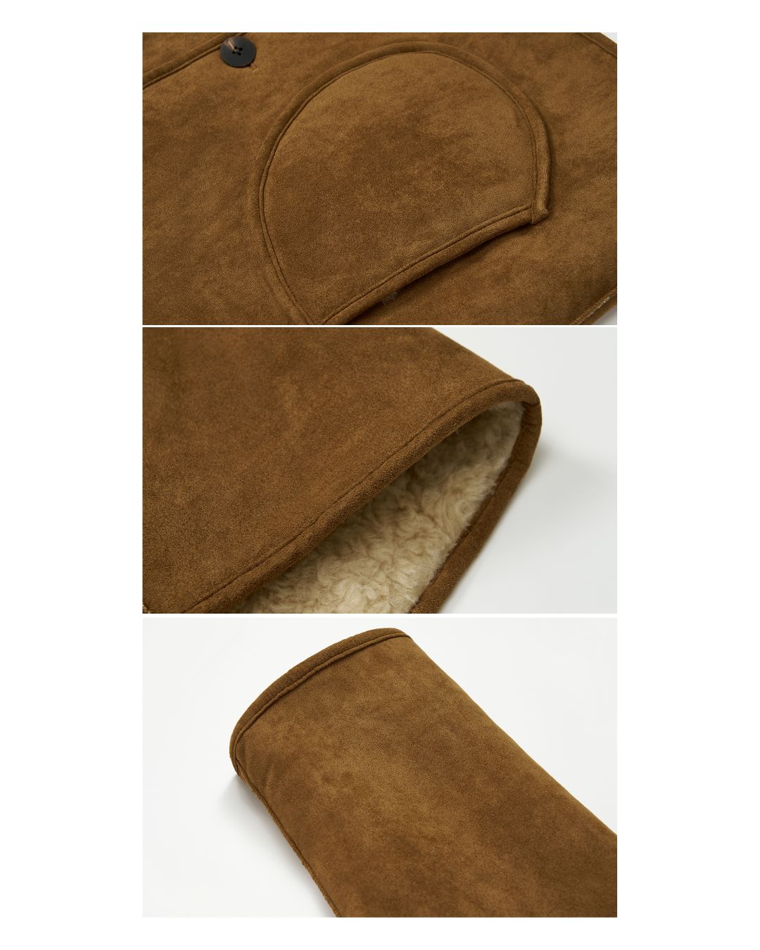 Fluffy Reversible Hooded Jacket JK067