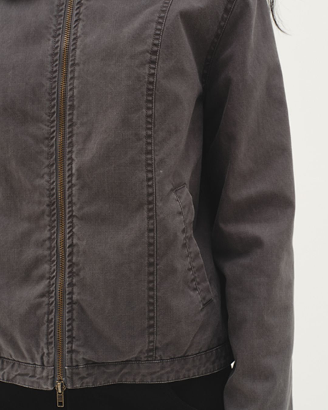 Washed Color Cotton Jacket JK005