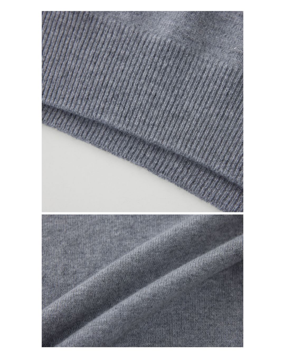 Cashmere Blend High Neck Knit KN026