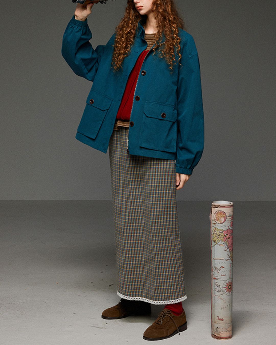 Front And Back 2-way Knit Vest VT005