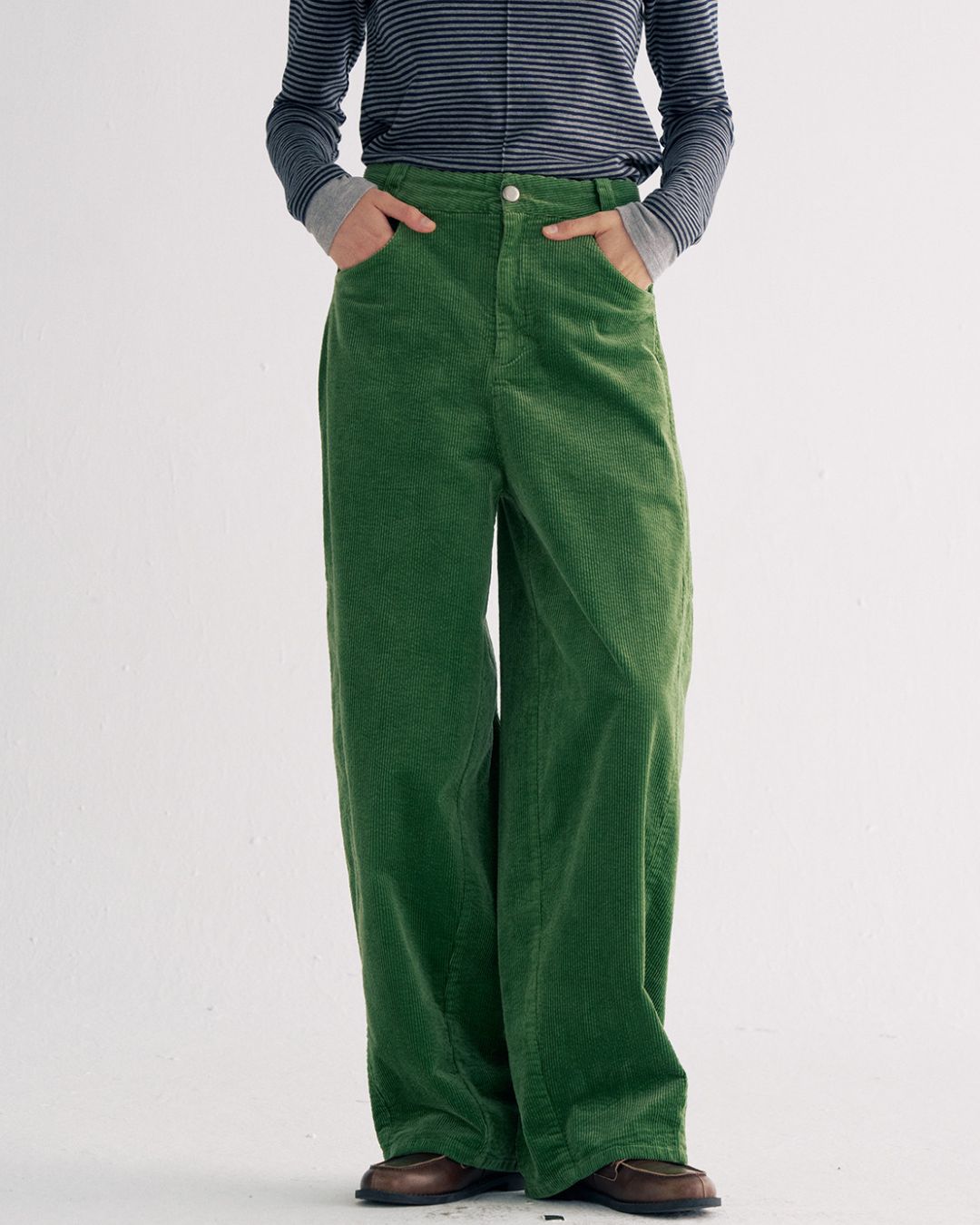 Vintage Corduroy Wide Pants PT030