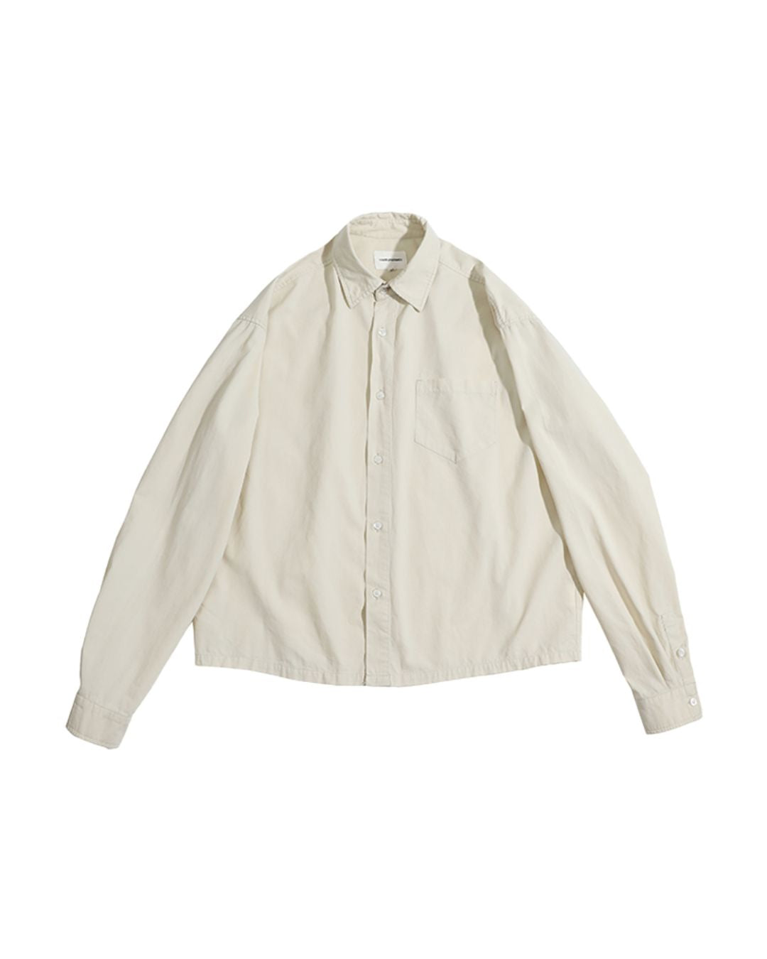 Cropped Cotton Shirt LS007