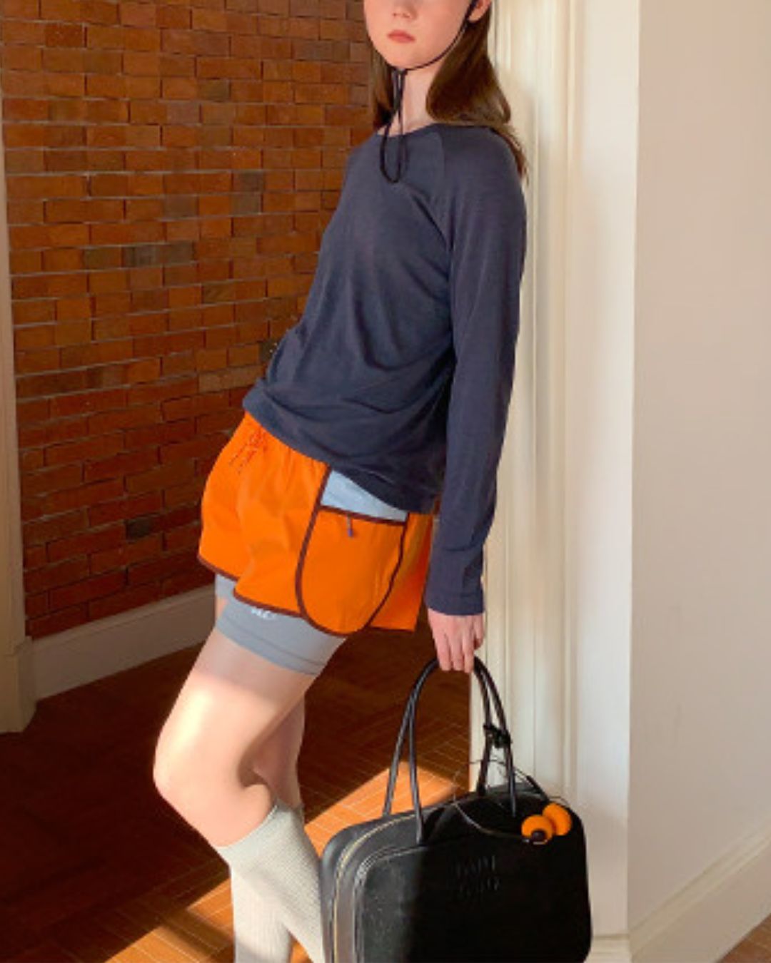 Comfortable Back Logo T-shirt　LT021