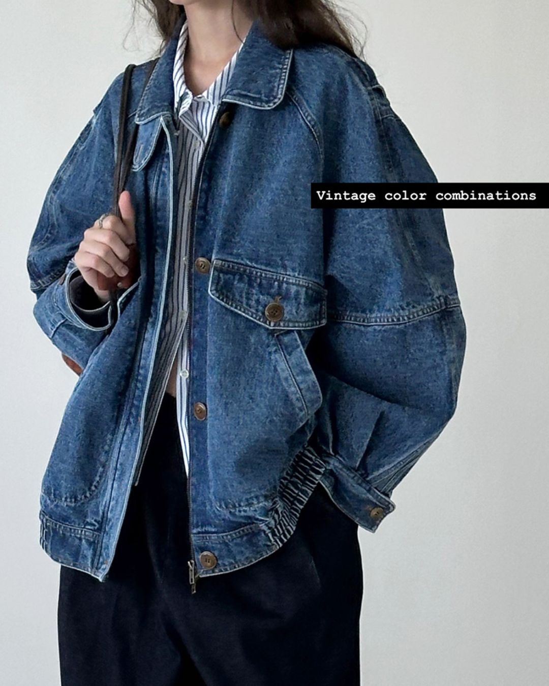 Denim Retro Jacket　JK020