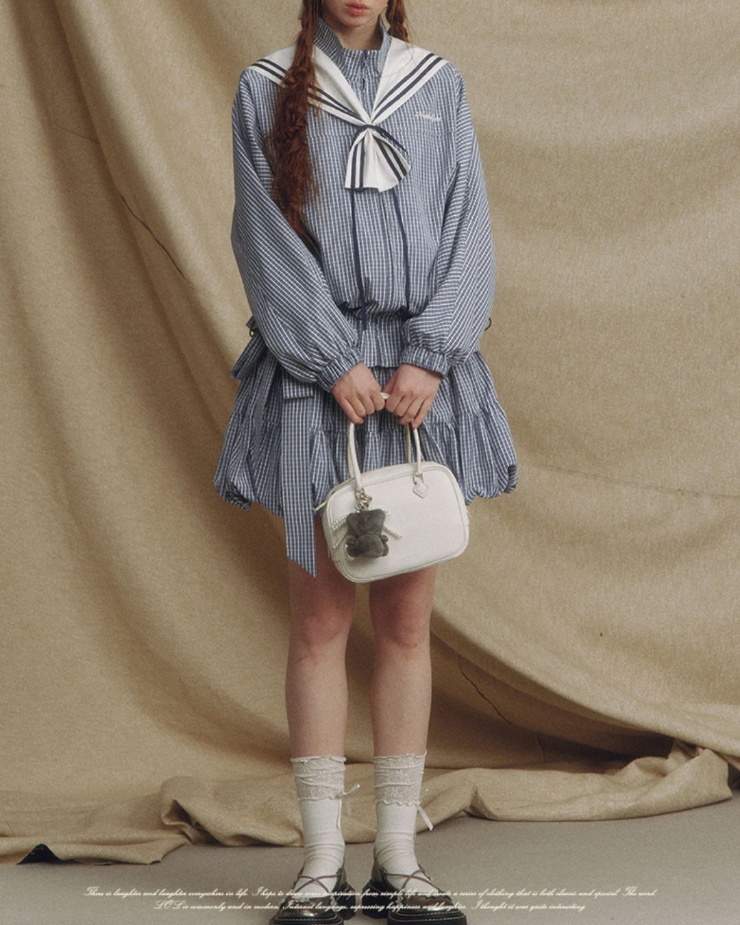 Detachable Sailor Collar Jacket　JK021