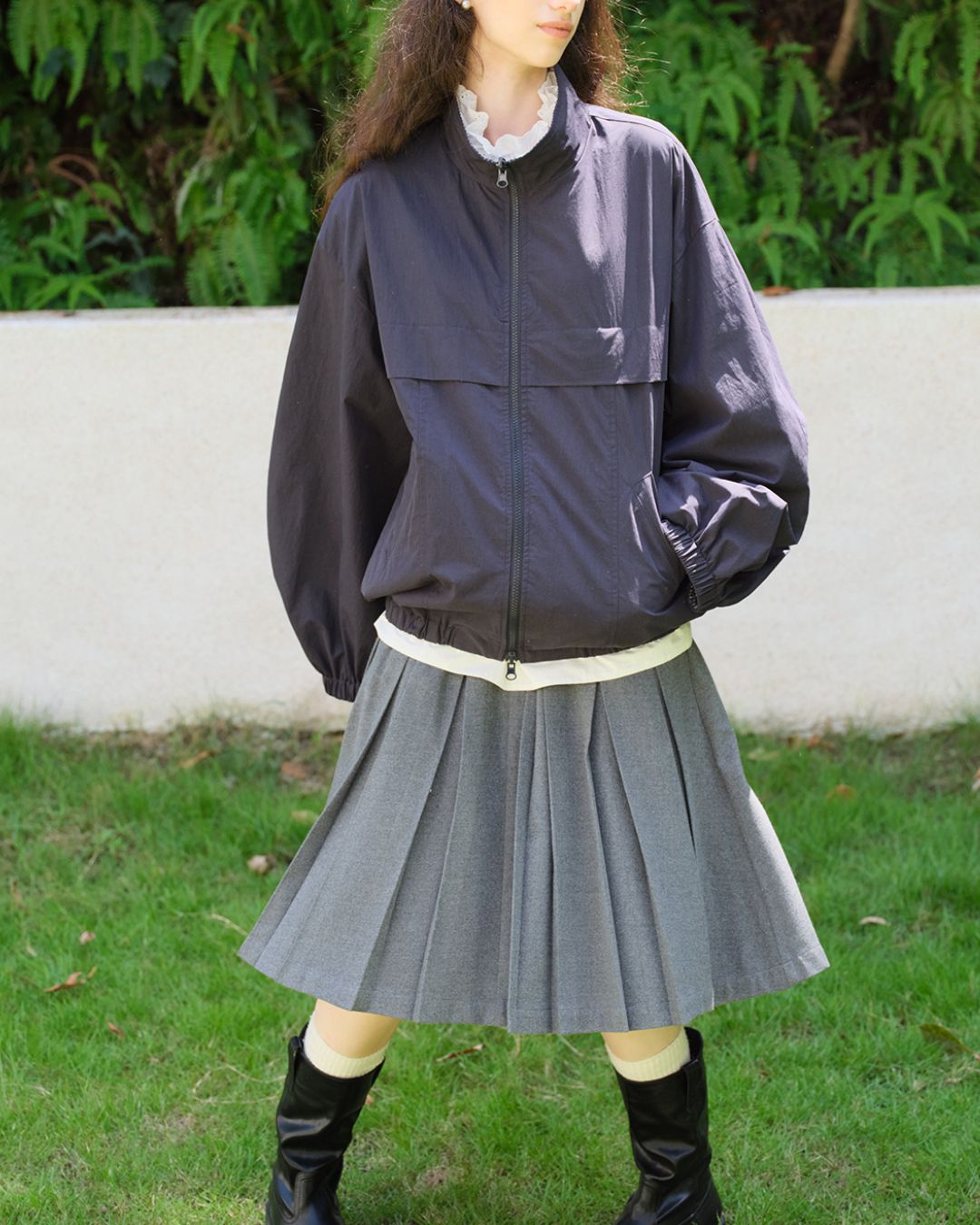 Balloon Sleeve Reversible Jacket　JK031