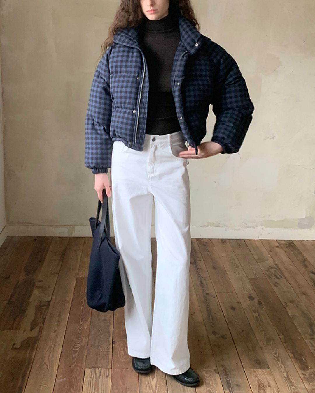 Basic Straight Wide Pants　PT003