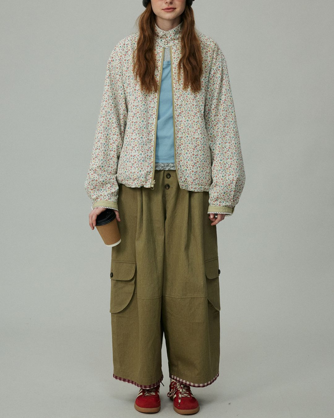 Layered Long Sleeve T-shirt　LT001