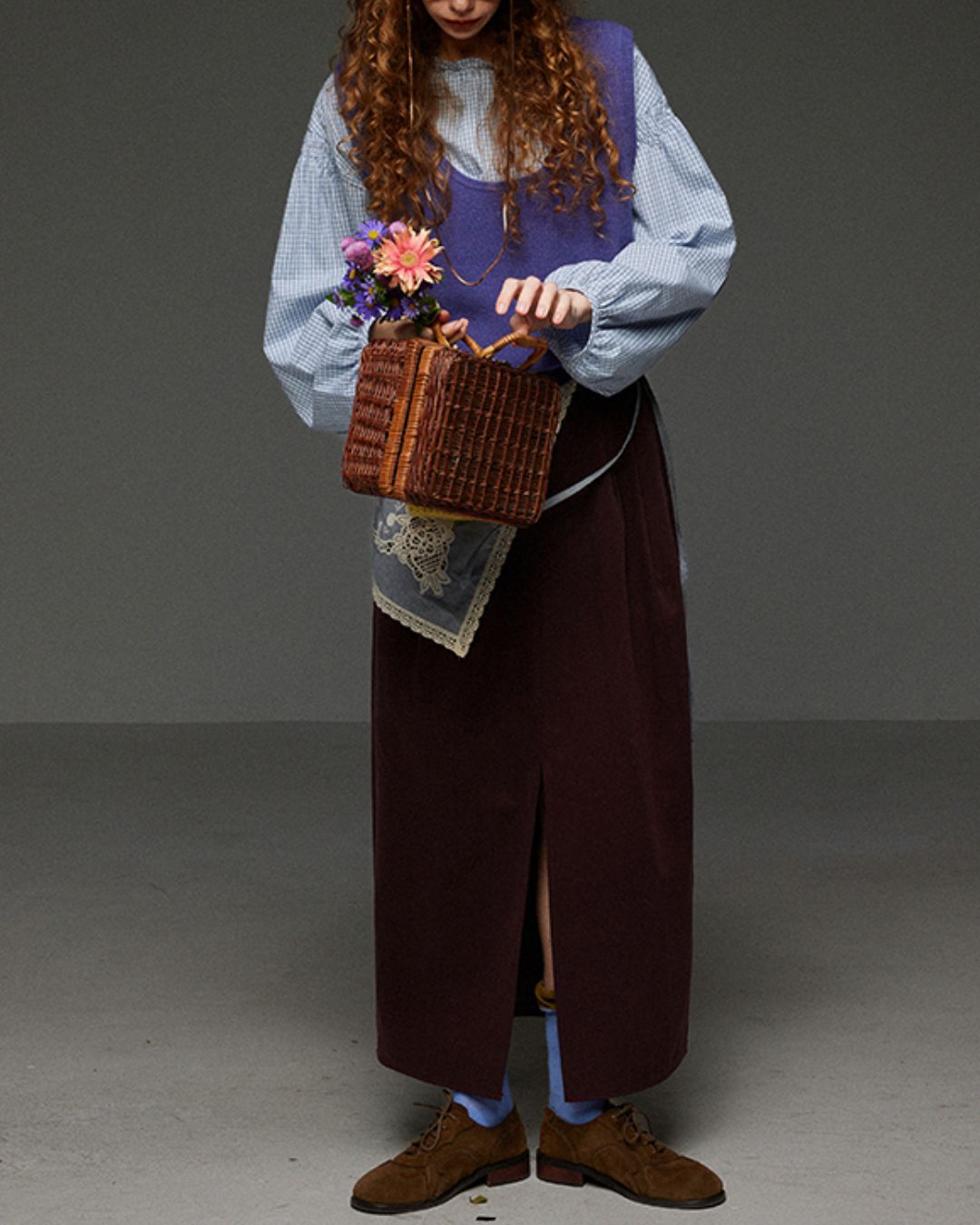 Front And Back 2-way Knit Vest　VT005