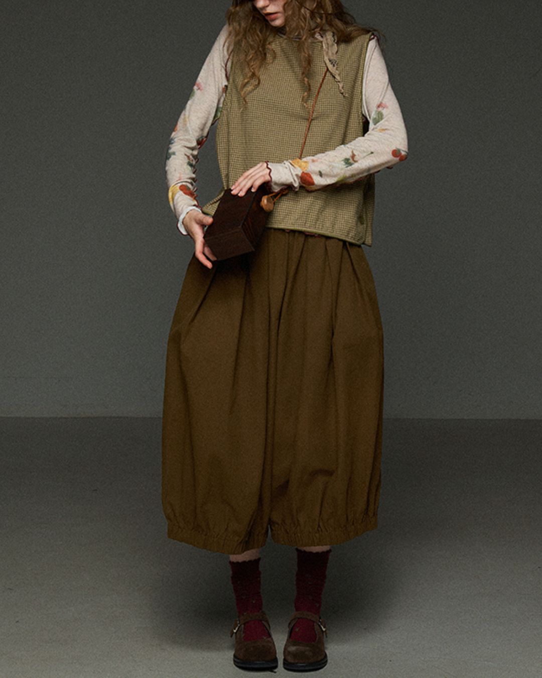 Cropped Pumpkin Pants　PT014