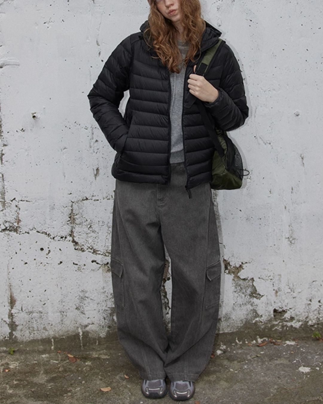 Lightweight Hooded Down Jacket　JK053