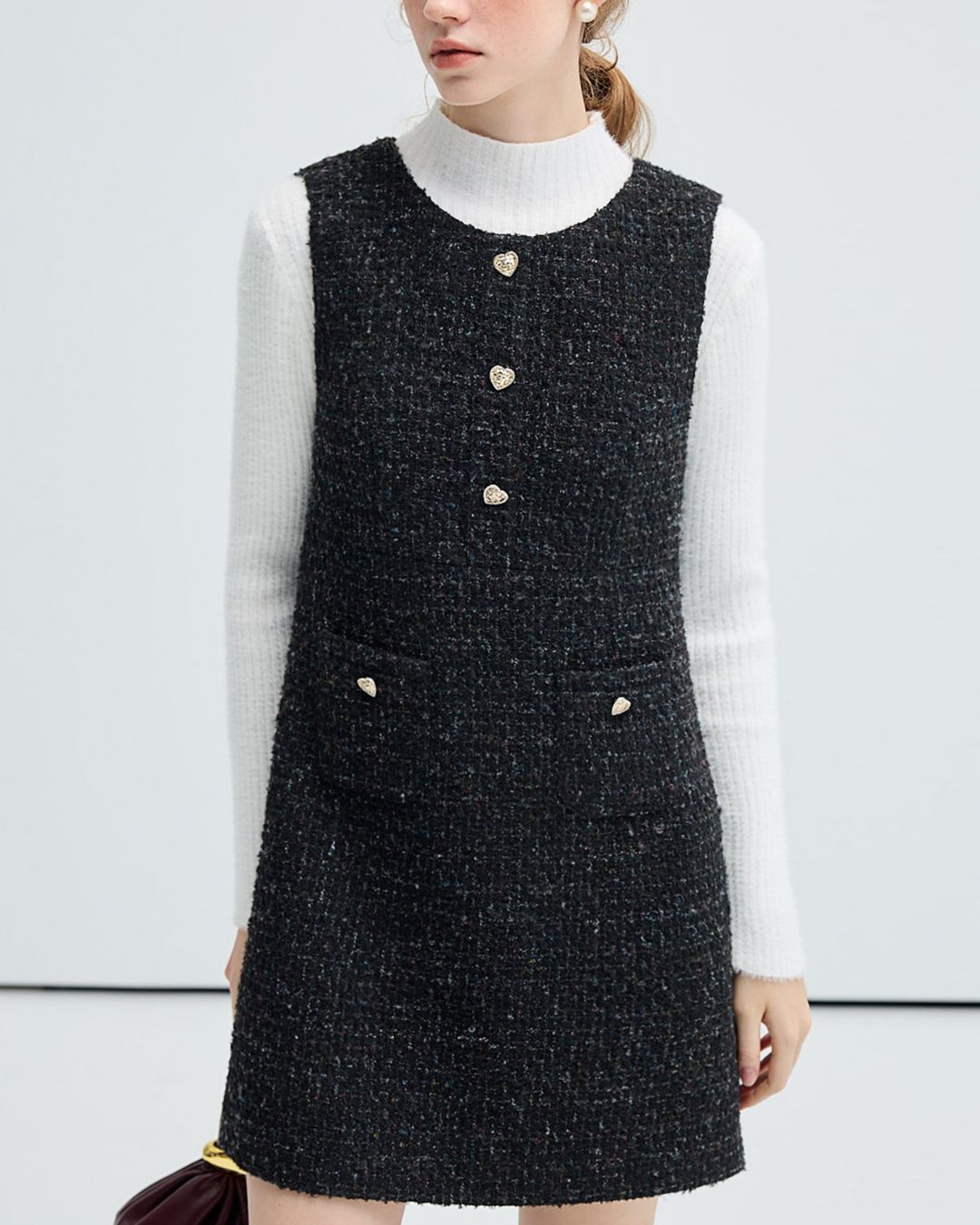 Basic High-neck Knit　KN041