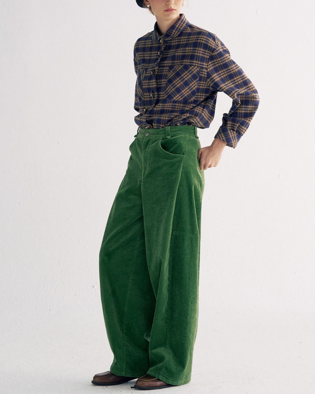 Vintage Corduroy Wide Pants　PT030