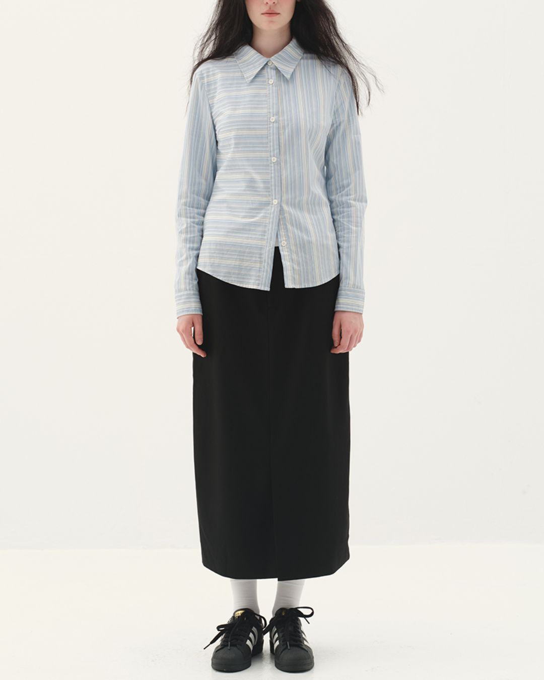 Front Slit Midi Tight Skirt　SK002