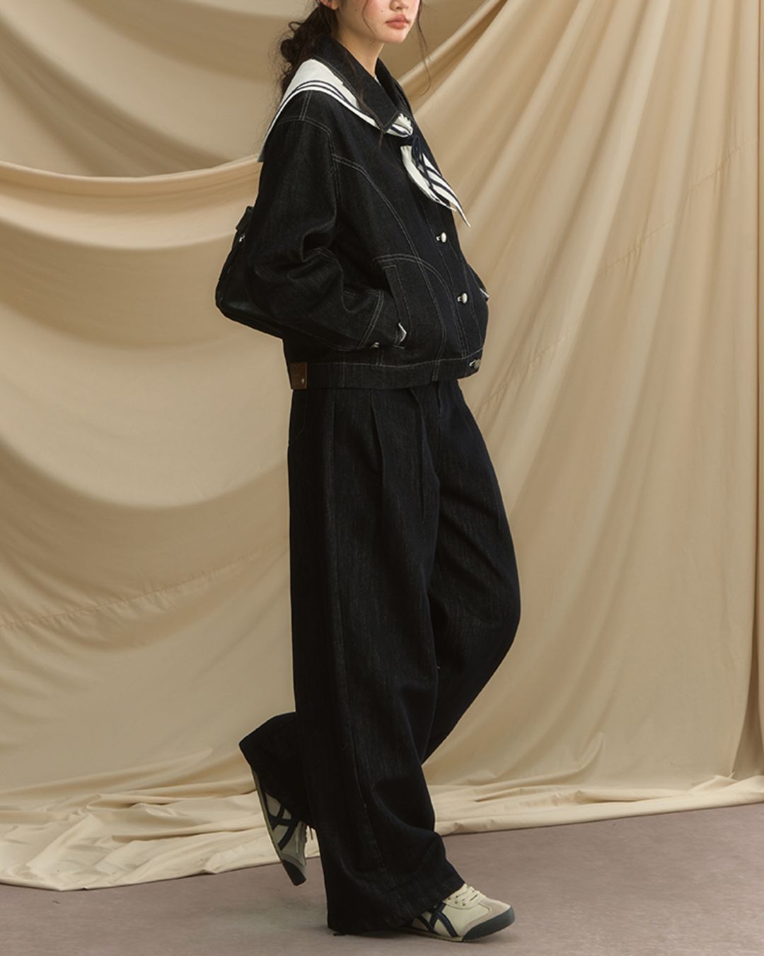 Classic Sailor's Denim Jacket　JK022