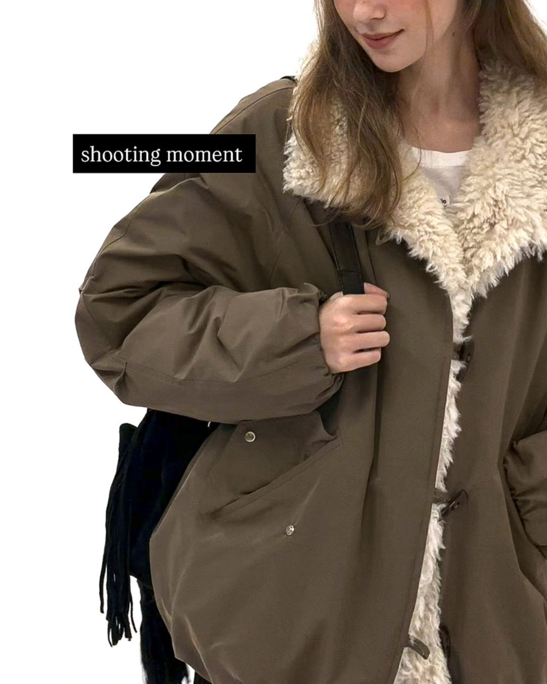 Fur-lined Down Jacket　JK057