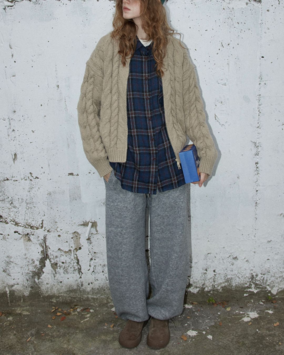 Drawstring Wool Casual Pants　PT023