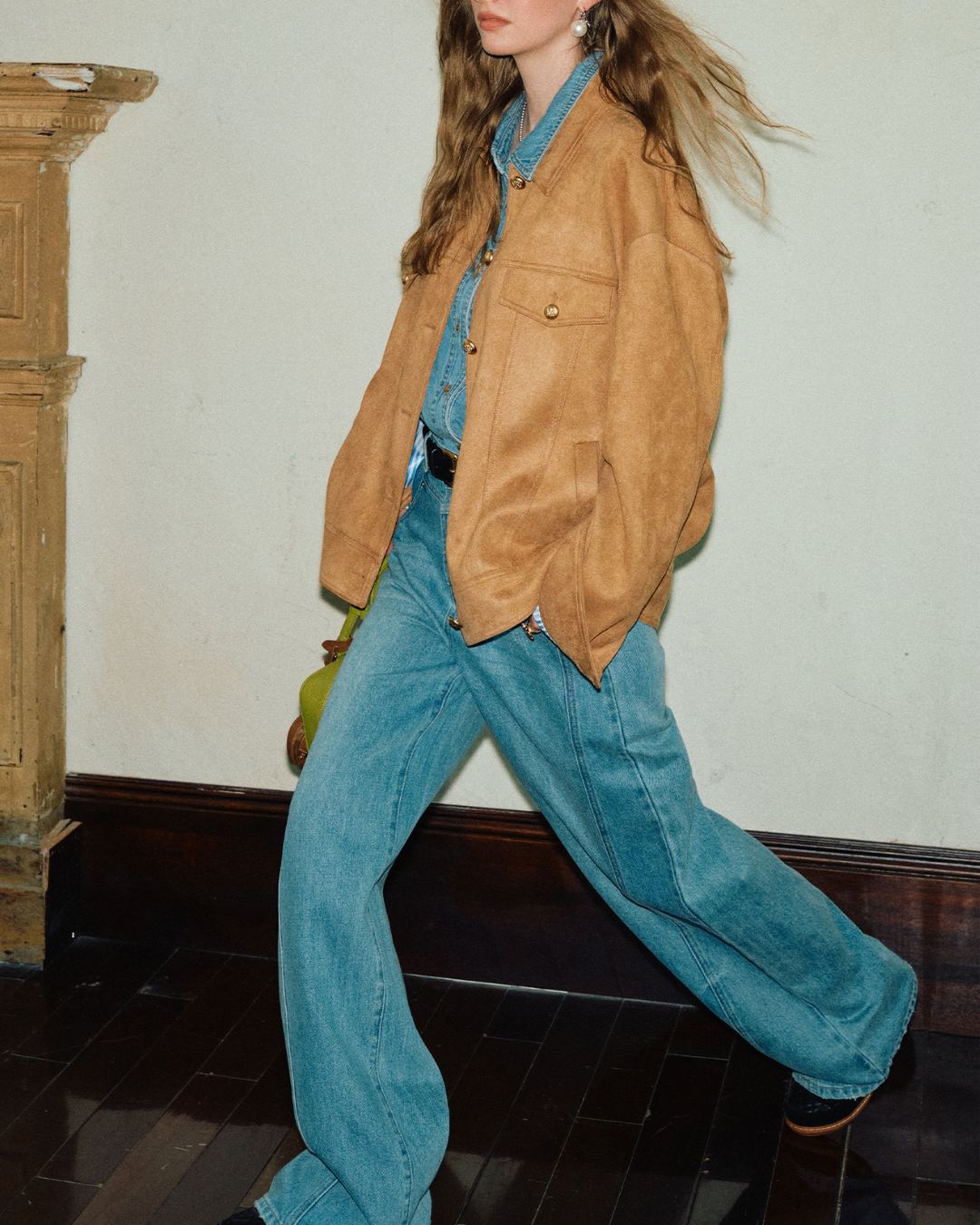 Classic Suede Jacket　JK039