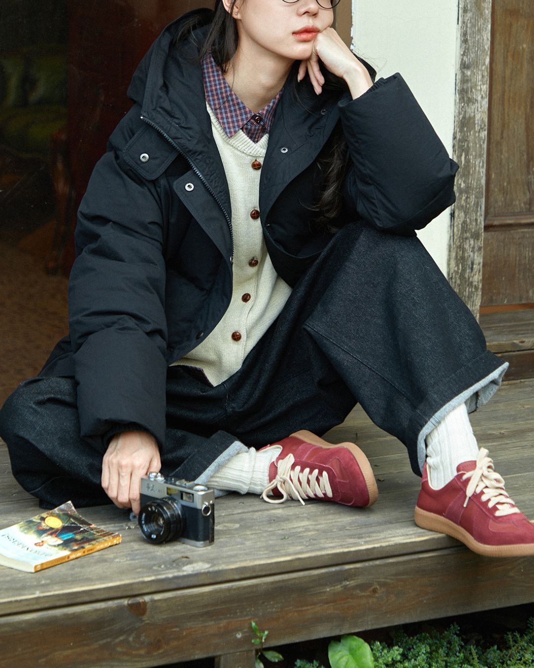 Casual Hooded Down Jacket　JK063