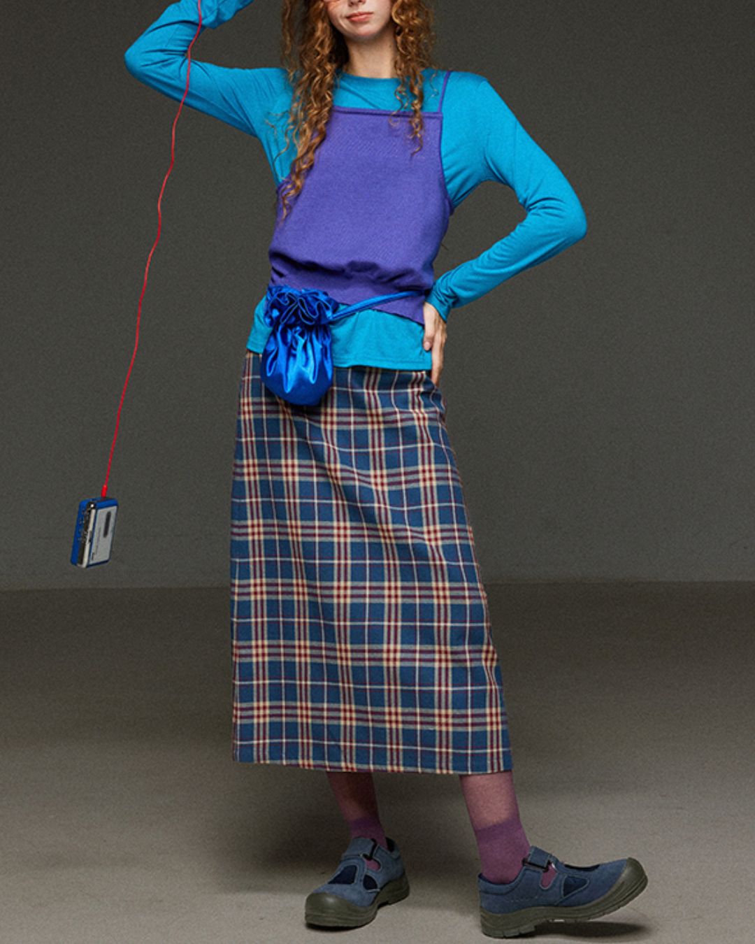 Back-open Camisole Knit Vest　KN033