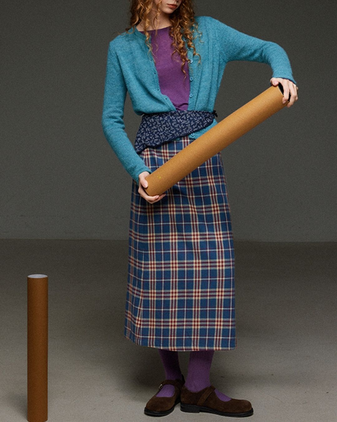 Boat Neck Slim Fit T-shirt　LT012