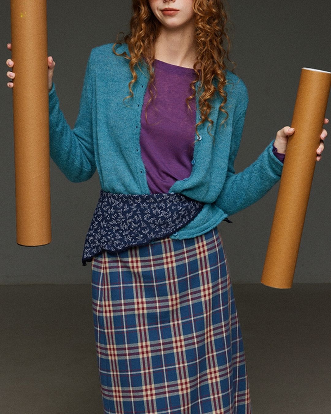 Boat Neck Slim Fit T-shirt　LT012