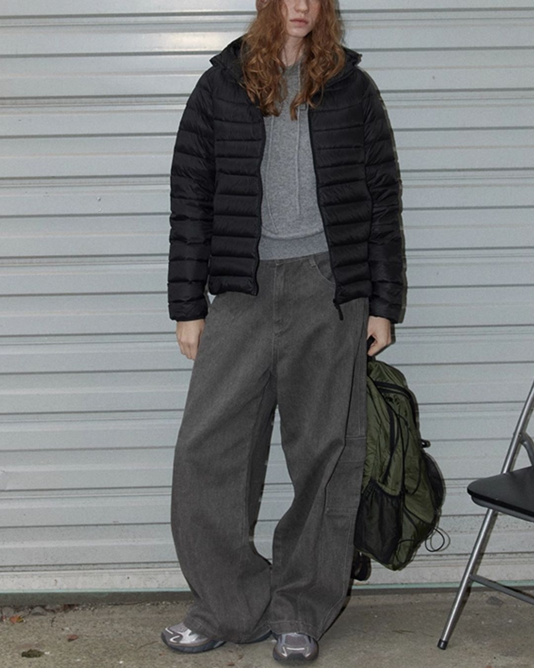 Lightweight Hooded Down Jacket　JK053