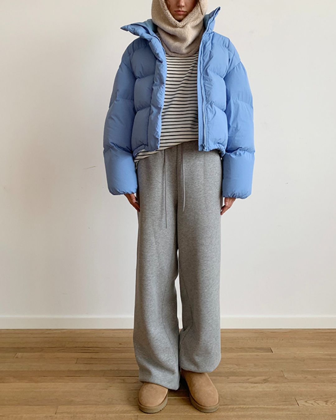 Wide Sweat Pants　PT005