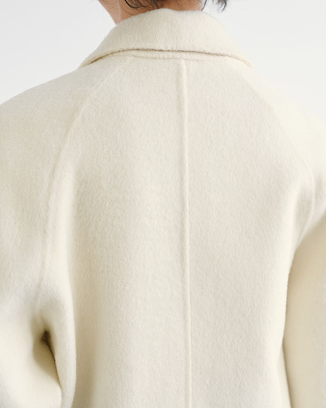 Woolly Double-breasted Coat　CT003