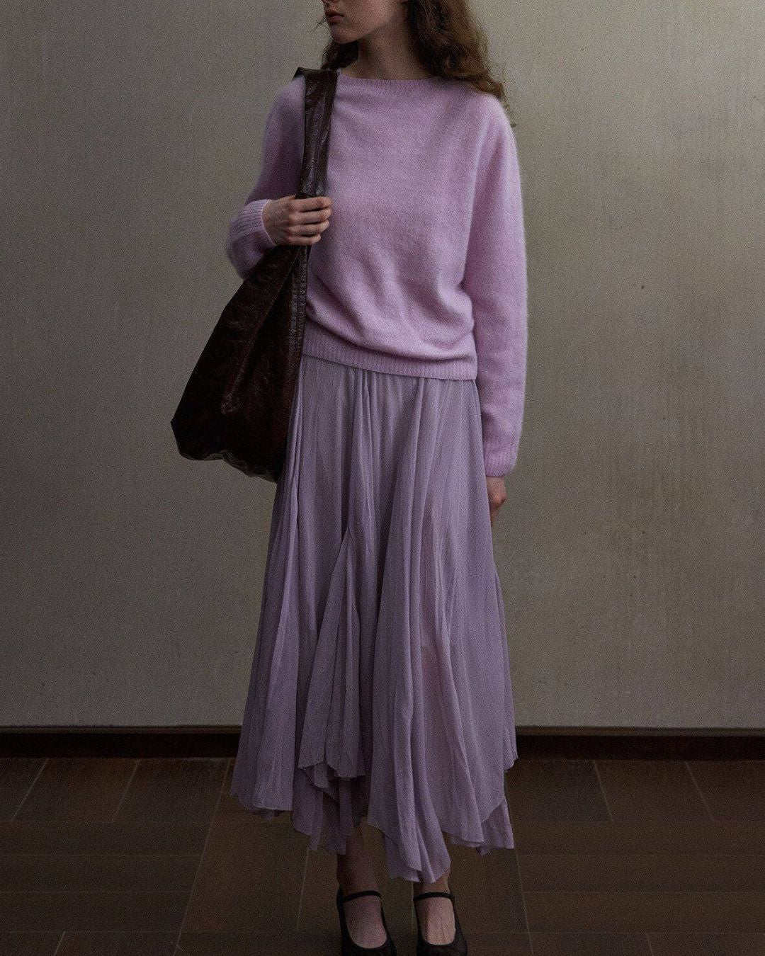 Soft Wool Knit Pullover　KN108