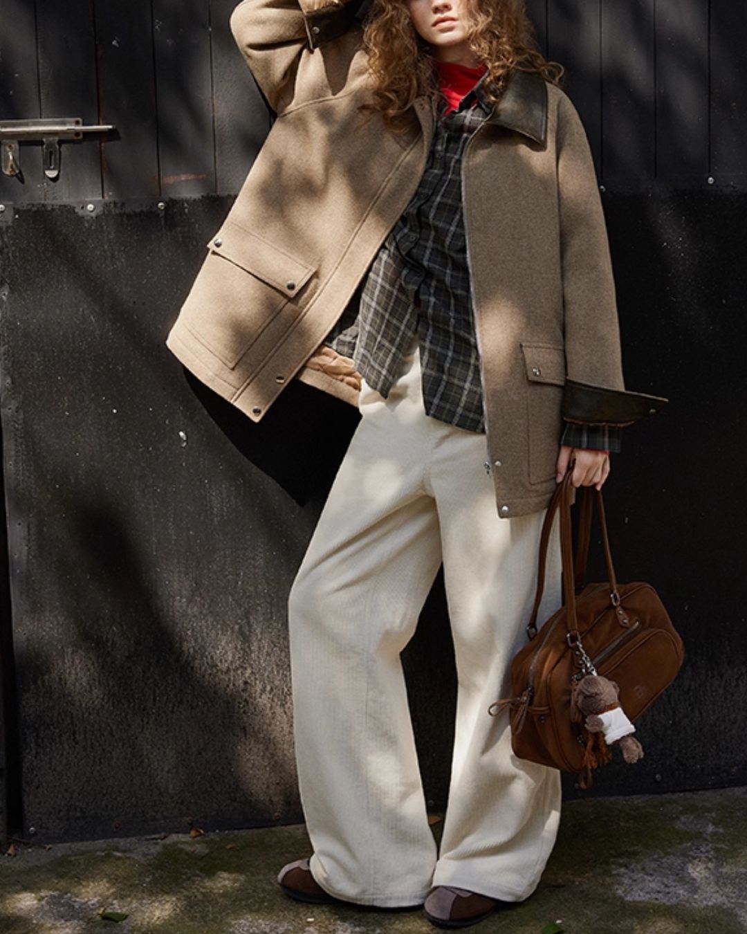 Contrast Color Classic Jacket　JK043