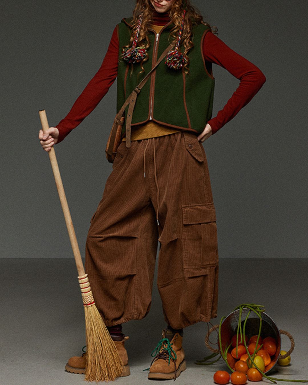 Colorblock Turtleneck T-Shirt　LT017