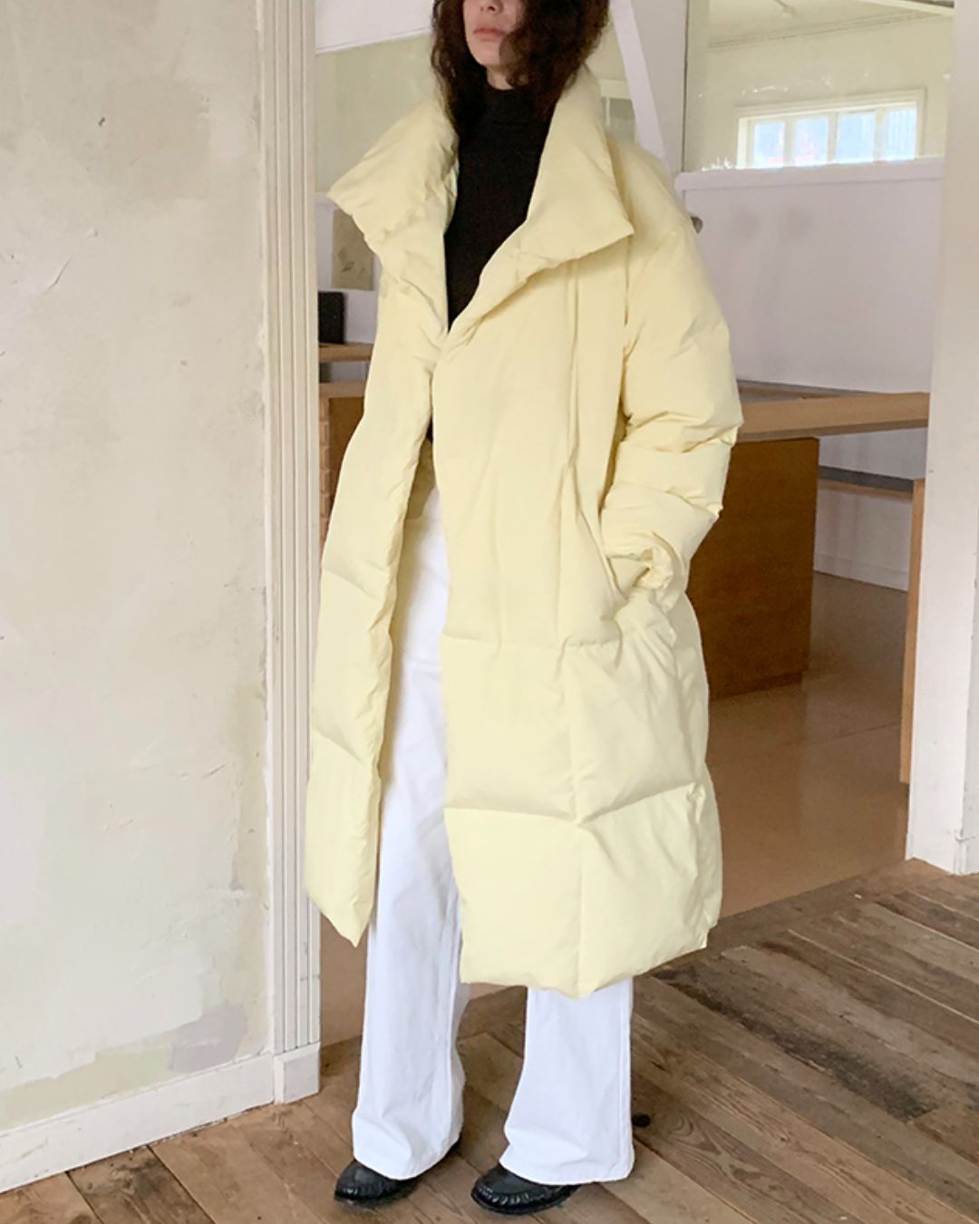 Basic Straight Wide Pants　PT003