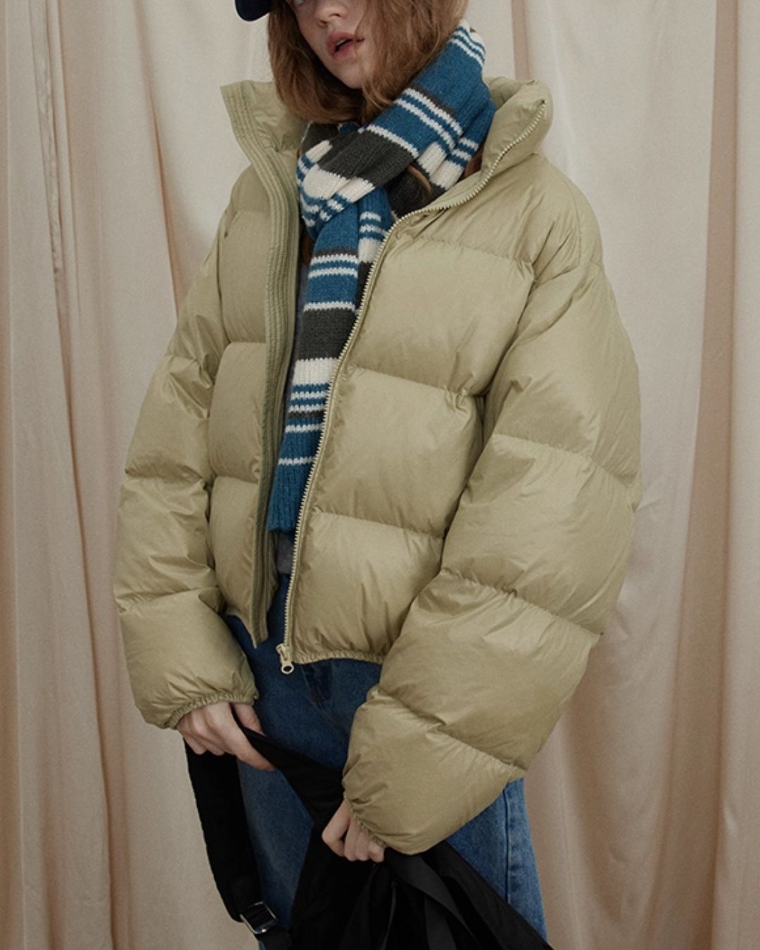 Nylon Down Jacket　JK052