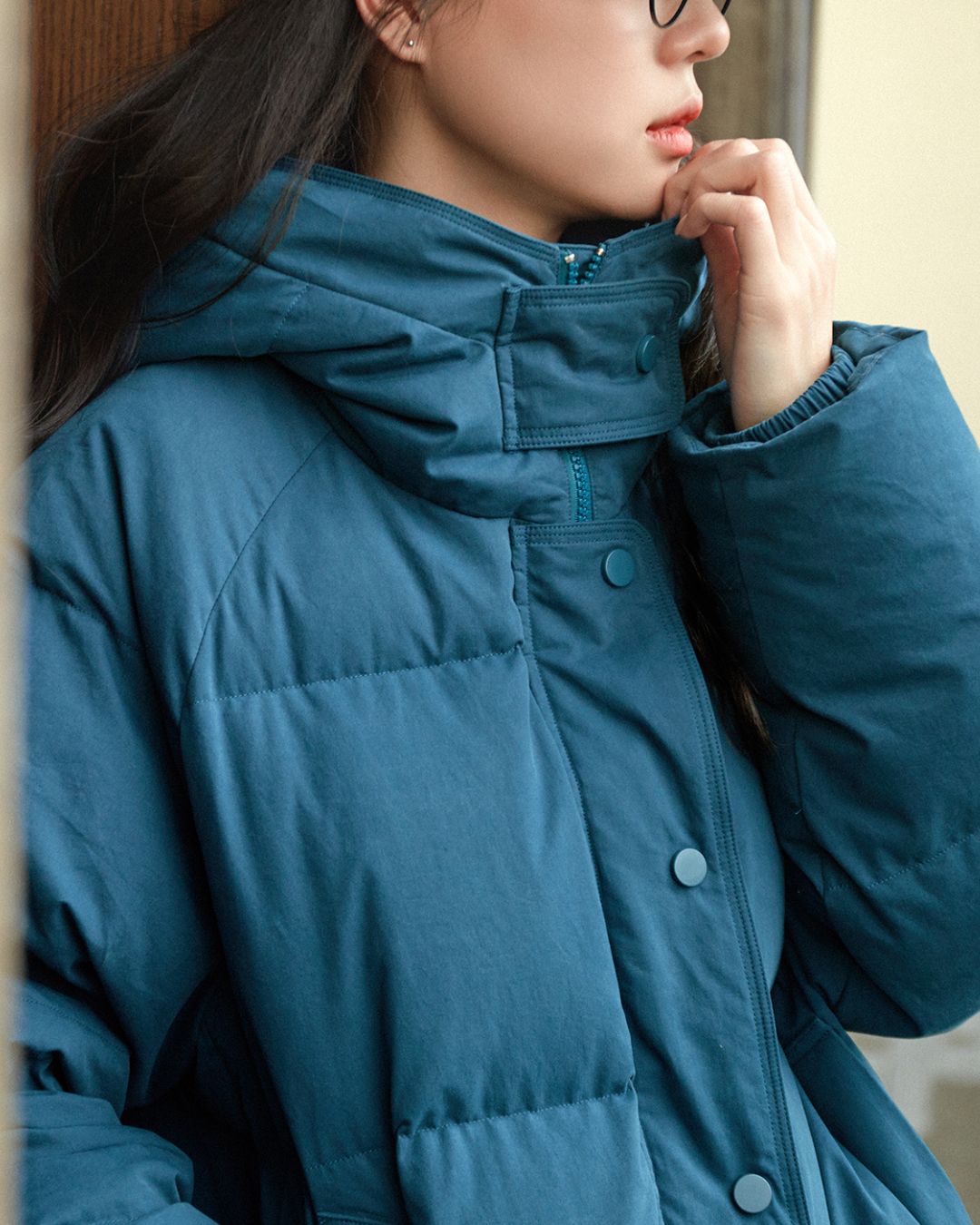 Casual Hooded Down Jacket　JK063