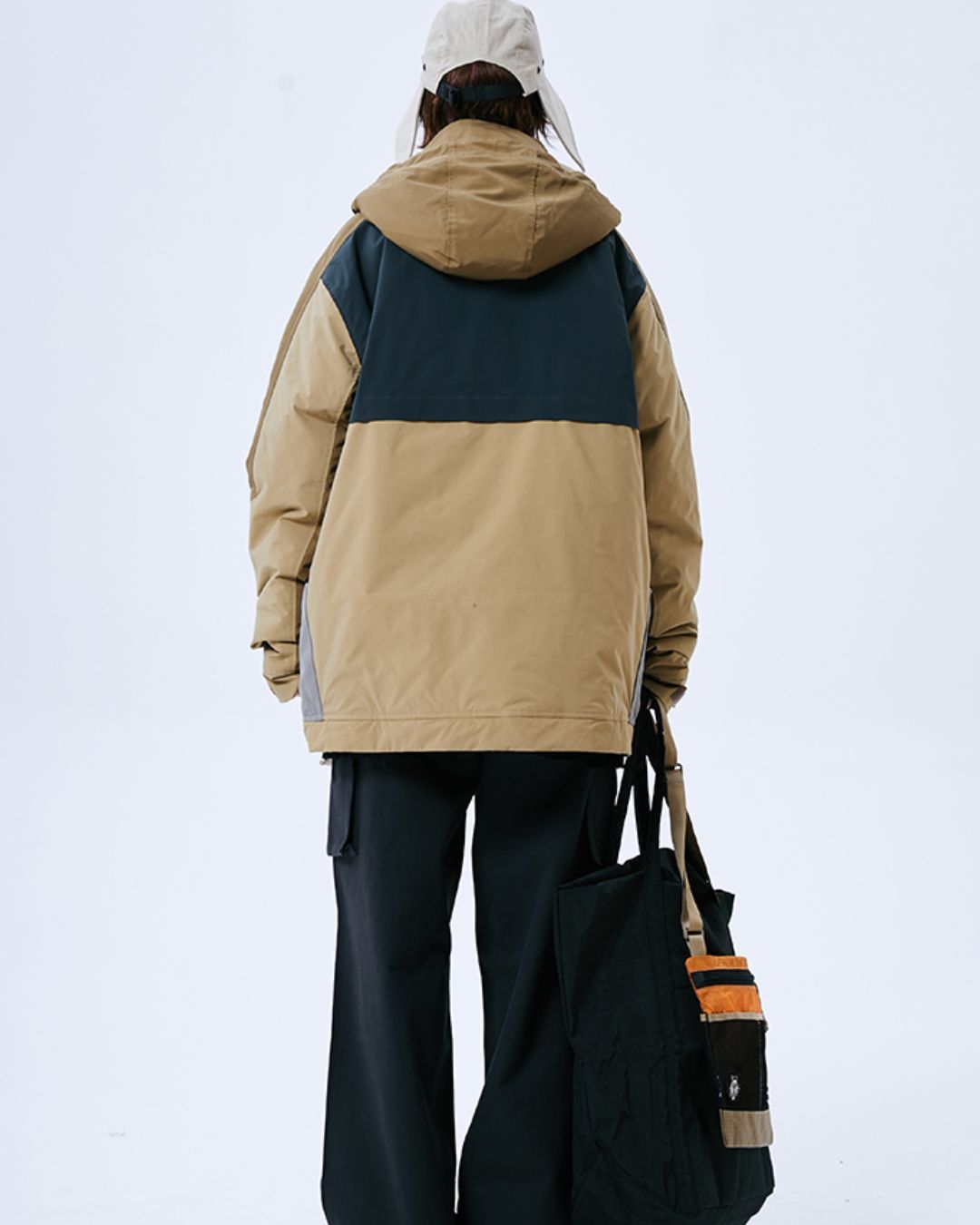 Half-zip Padded Pullover Jacket　JK074