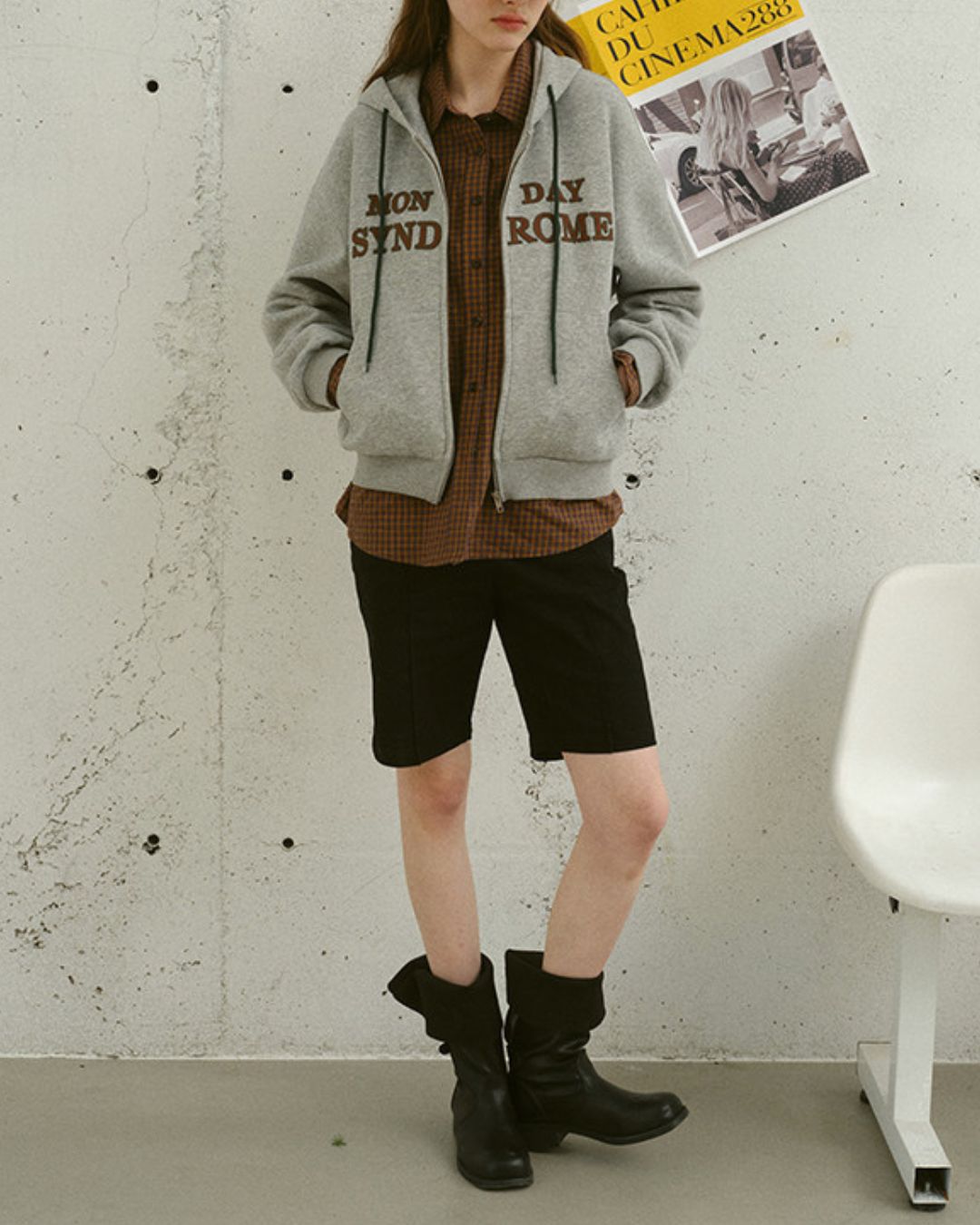Basic Straight Half Pants　SP004