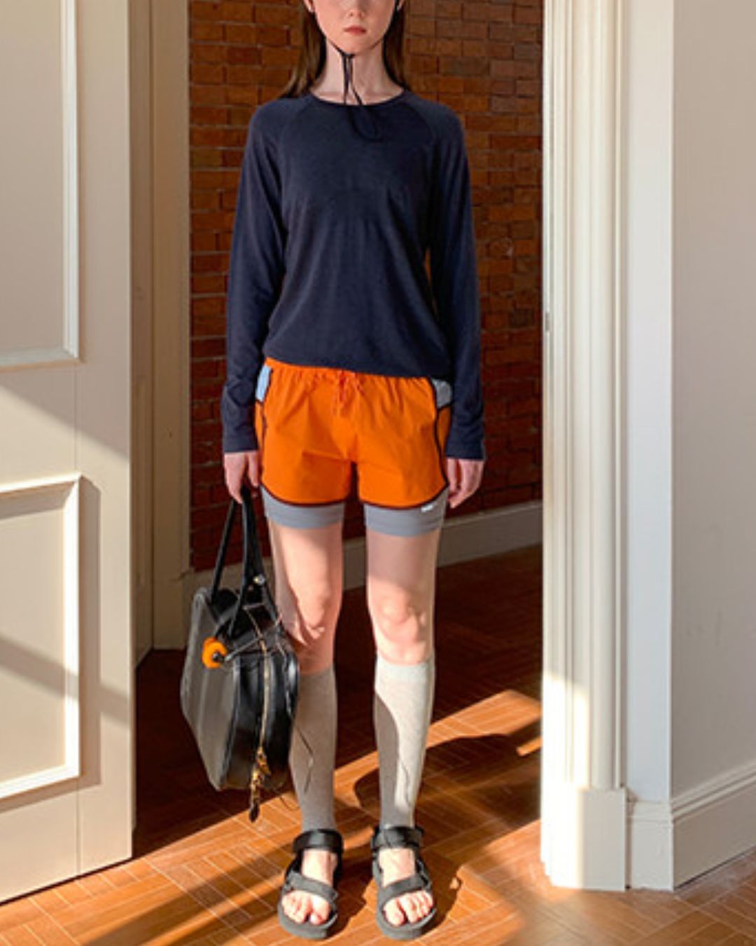 Comfortable Back Logo T-shirt　LT021