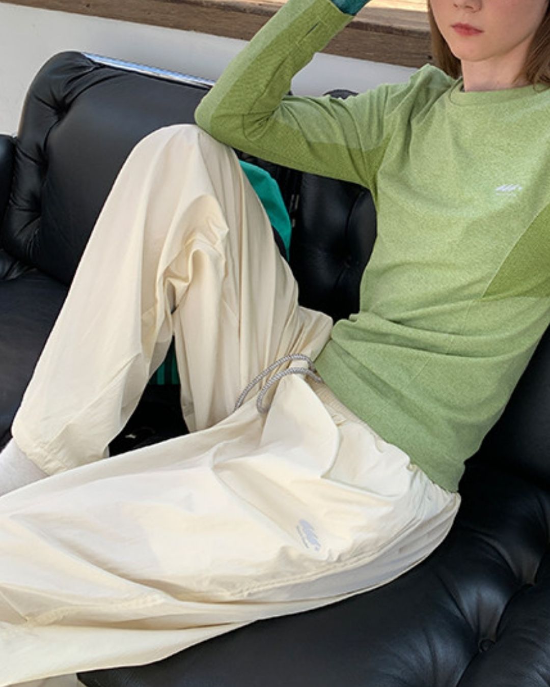 Drawcord Hem Outdoor Pants　PT041