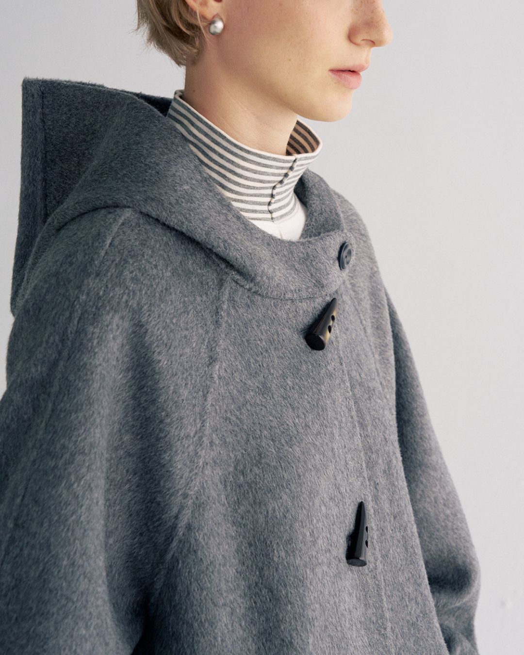Double-faced Duffle Long Coat　CT030