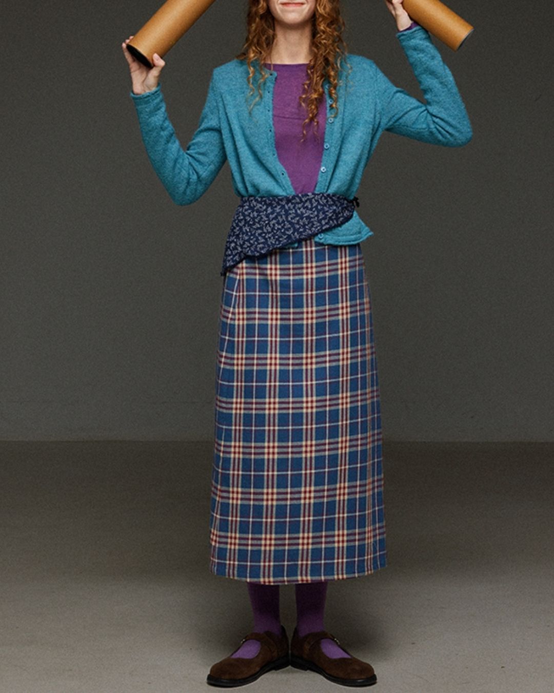 Boat Neck Slim Fit T-shirt　LT012