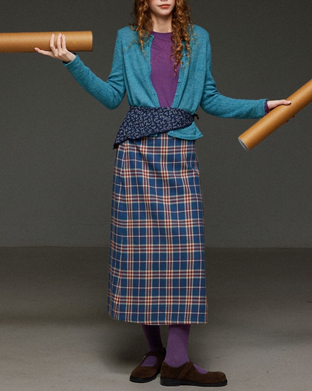 Boat Neck Slim Fit T-shirt　LT012