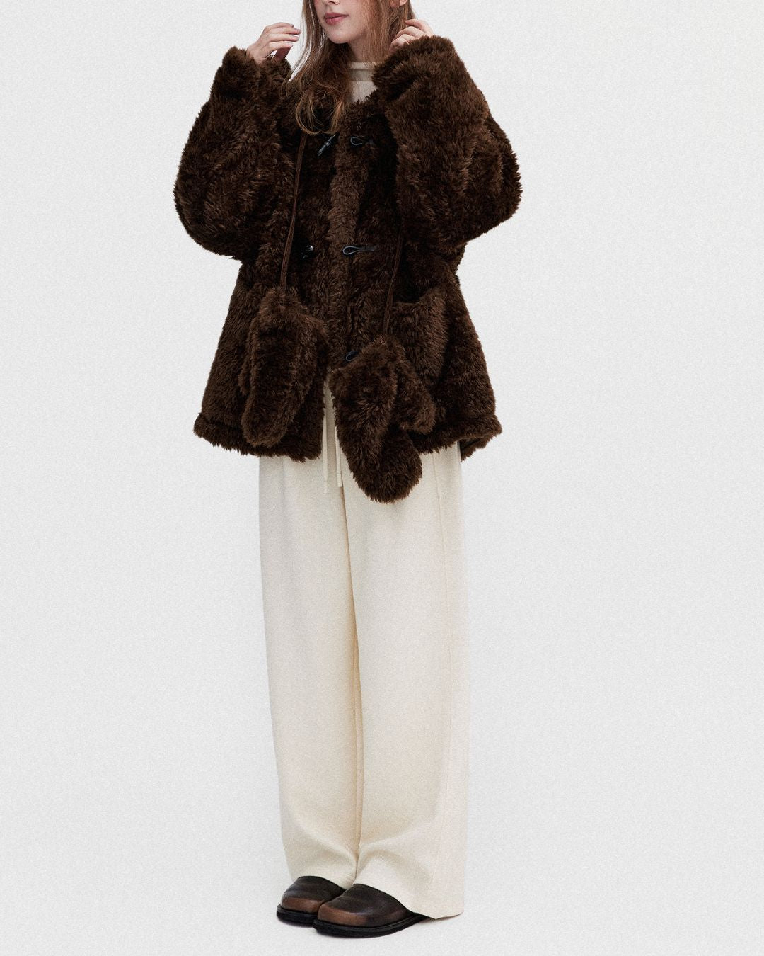 Wide Leg Relaxed Pants　PT026