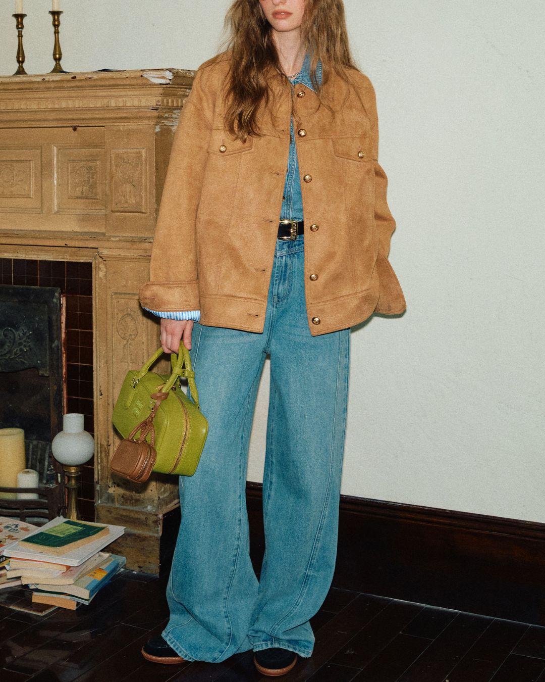 Classic Suede Jacket　JK039